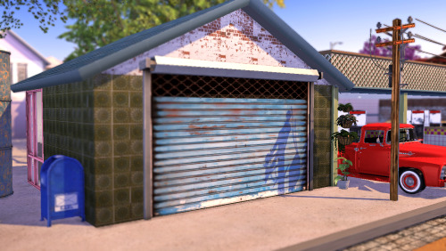 sims41ife: Garage doors, finally! deco only.Thank you @streetlightaurora for fixing them!!!You need 