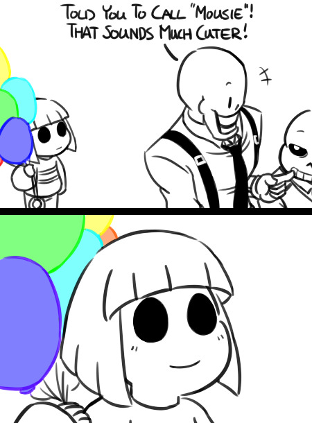nyublackneko:  HEY LOOK ANOTHER LONG COMIC JUST AFTER THE LAST ONE BECAUSE I’M A SADISTIC PERSON TO MYSELF. :D@dokudoki (creator of Core!Frisk) and I have been talking a bit about how Core!Frisk would be in the UT Mob AU, then I got heavily inspired