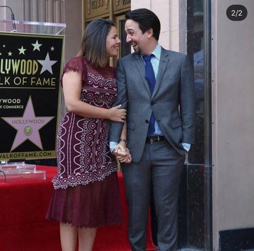 Lin-Manuel Miranda And His Star In The Hollywood Walk Of Fame!!