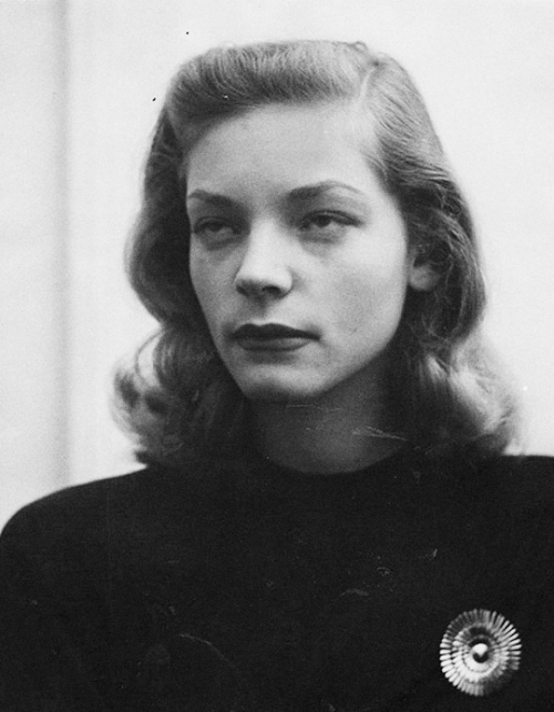 avagardner: Lauren Bacall photographed by Nina Leen, 1945.