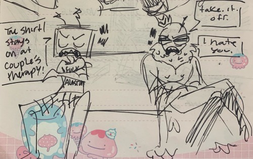 Theres Way Too Much Angst Of Staticmoth. Let Them Be An Old Bickering Married Couple.