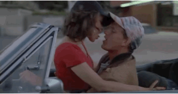 afro-orgasm:  Start the foreplay on the ride home. 