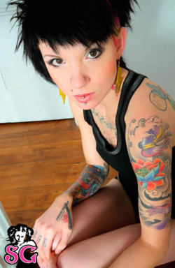 spic3y:  Ink, Piercing & Babes all right