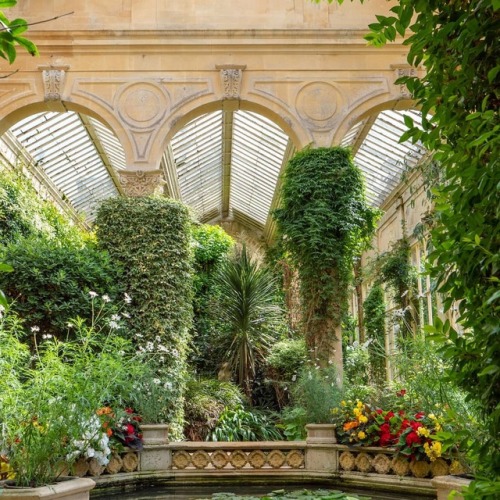 kafkasdiariies: Castle Ashby, Northamptonshire, England | fstopton The unique Orangery, designed by 