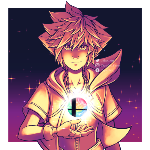 teganberry:Happy Sora is finally in Smash day!