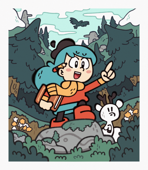 billfrancois:Super excited for Hilda season 2! Can’t wait to see what new adventures await!