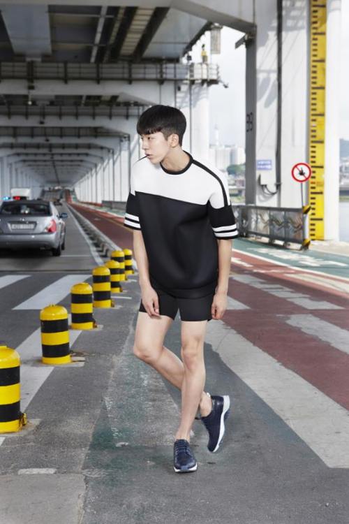 koreanmodel:Nam Joohyuk for Kwon Munsoo Spring 2015 lookbook