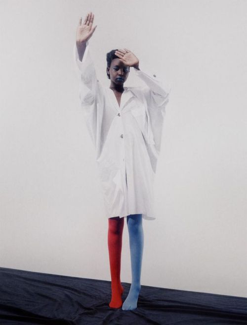 distantvoices:AWENG CHUOL X VIVIENNE WESTWOOD BY CLARK FRANKLYN FOR CLASH MAGAZINE