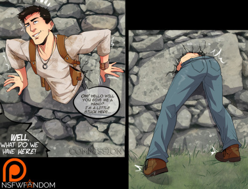 p2ndcumming: thensfwfandom: Nathan Drake [Commission]Makes you wanna be an archeologist 6.6Support m