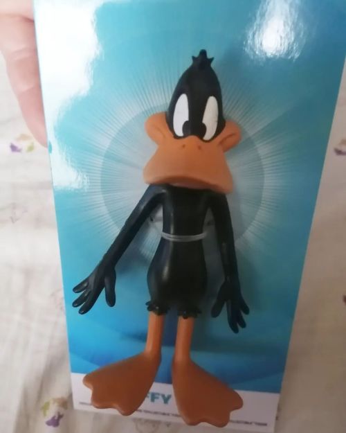  #DaffyDuck #Кеф #Кеф #Шантавирисунки #ДафиДък #Фигурка #LooneyTunes #Bendyfigs #Figure #Amazing #Fe