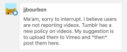 I&rsquo;m gettin&rsquo; real tired of people telling me that A) people are not reporting my videos and B) I should simply upload them to another site. Firstly, yeah, people are reporting my videos. Hardcore pornography videos are uploaded here every day,