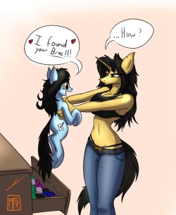 stunnerpone:  themetalpony:  Bra thiefAmber doesnt have a clue of what´s going on, me neither, no body knows really. Pone thing is wierd….Also this explains why all her underwear was missing.Dika pony belongs to the amazing nailstrabbit! I did this