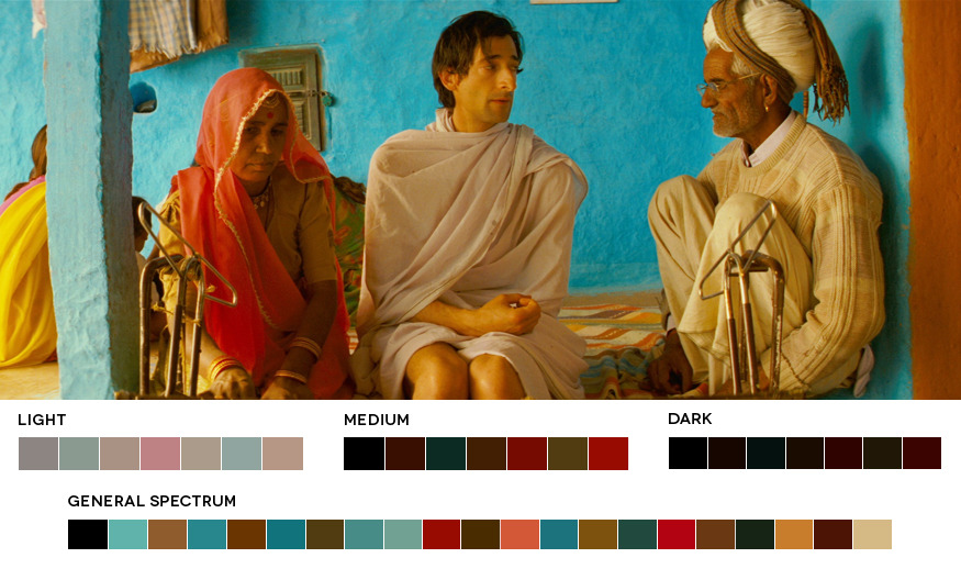 Movies In color — Wes Anderson Week The Darjeeling Limited, 2007