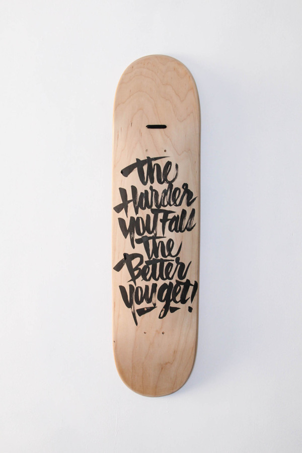 betype:  The harder you fall, the better you get by Ricardo Gonzalez