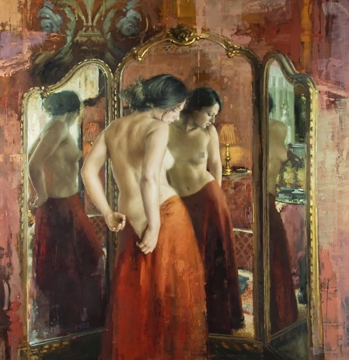 lanangon:loulamargeti: Jeremy Mann 1979 - American Impressionist painter