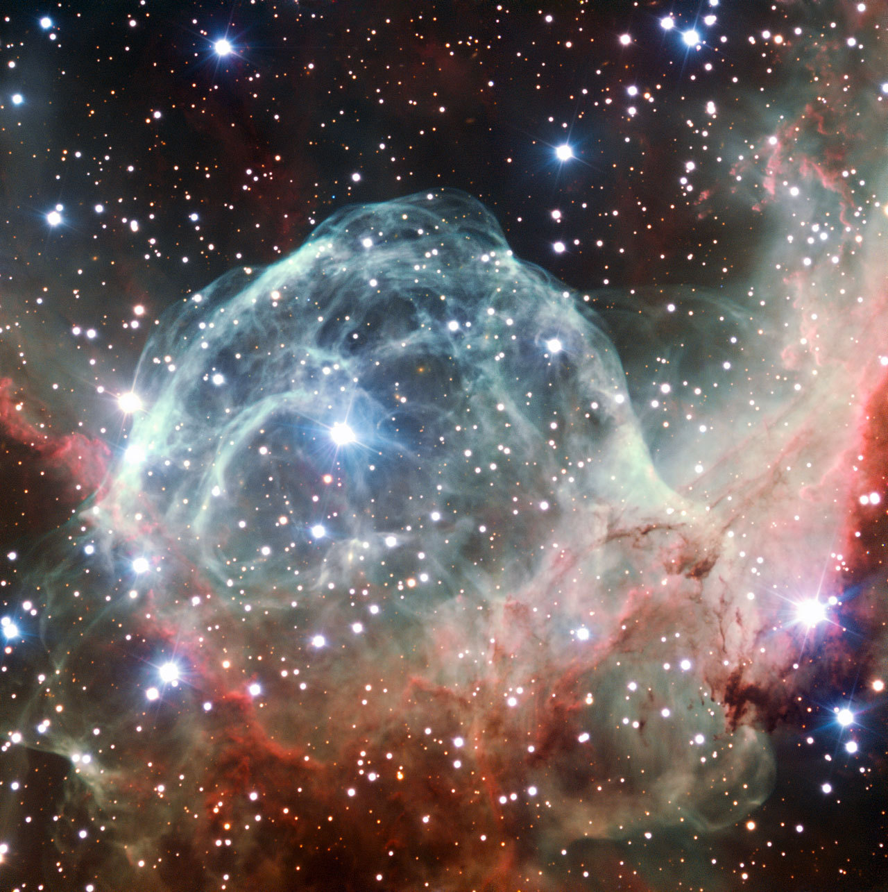 spaceexplorationphotography:  Thor’s Helmet Nebula (NGC 2359)Source: https://imgur.com/T8eSwe9