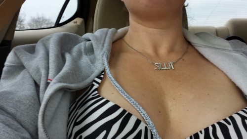 bisubmission:  New jewelry.  I got her new jewelry today