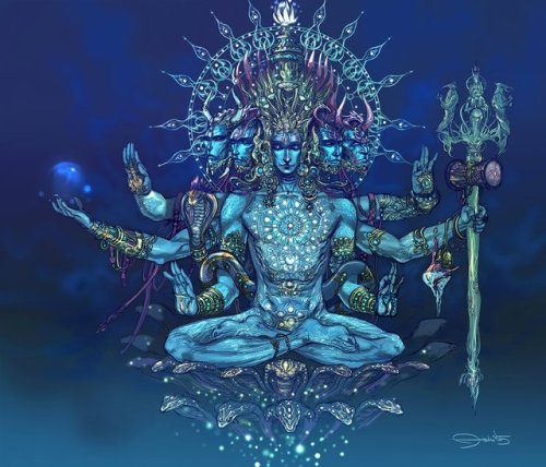 realsurrealfeel - “Adi-Shiva” by Abhishek Singh