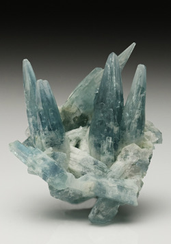 Hematitehearts:  Aquamarine Locality:   Mimoso Do Sul Mine, Mimoso Do Sul, Espírito