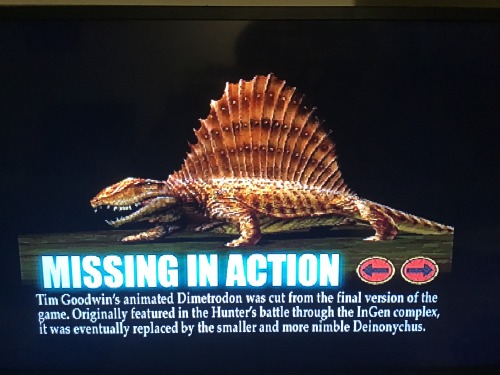 The Lost World JP: Cut Dinosaurs