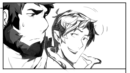 Their adult personalities in one panel Never Heroes &ndash;&gt; (new pages if anyo