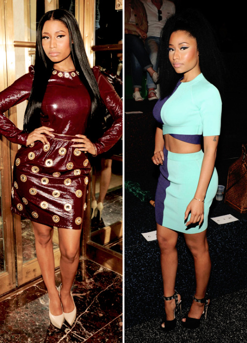 nickiminajweb:  Nicki Minaj x Fashion events 2014 → 2015