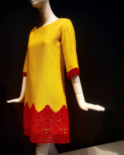 I WOULD WEAR THE HECK OUTTA THIS #yellow #red #bright #color #bold #cheerful #vivid #YSL #yvessaintl