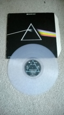 music-pics:  My dad has a clear vinyl copy of The Dark Side Of The Moonhttp://music-pics.tumblr.com/ 