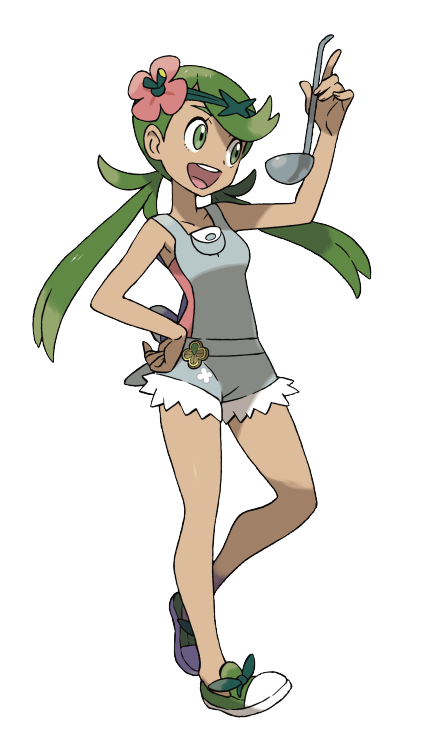 ochazuke-yokochou: [Pokemon Sun and Moon] Captains Each trial has a captain whose role is to provide