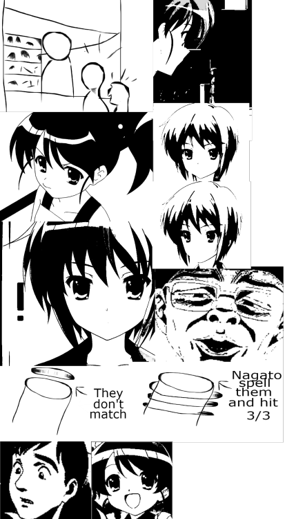 1. Try to make comic about Nagato using her powers to help ordinary people.2. Understand you can’t d