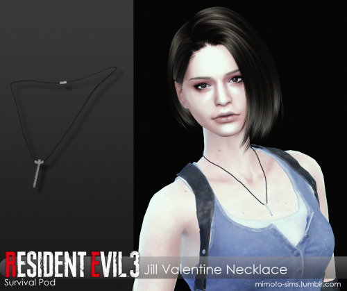 Resident Evil 3 Remake Jill Valentine NecklaceExtracted by Sticklove Converted by meDownloadНАША ГР