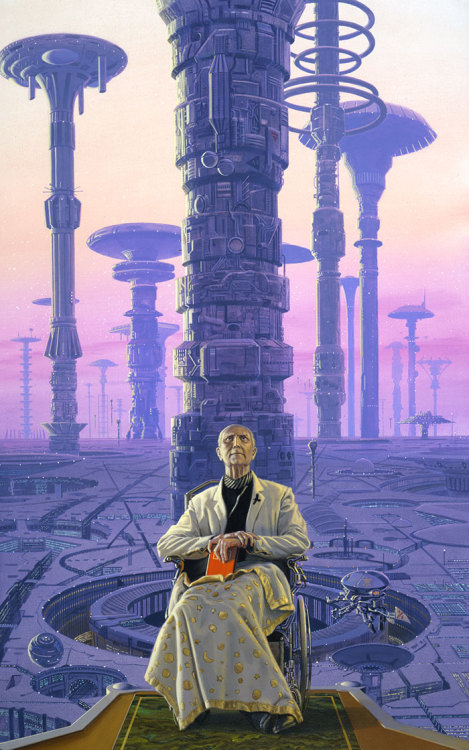 theartofmichaelwhelan:Michael Whelan’s iconic covers for the Foundation books by Isaac Asimov: