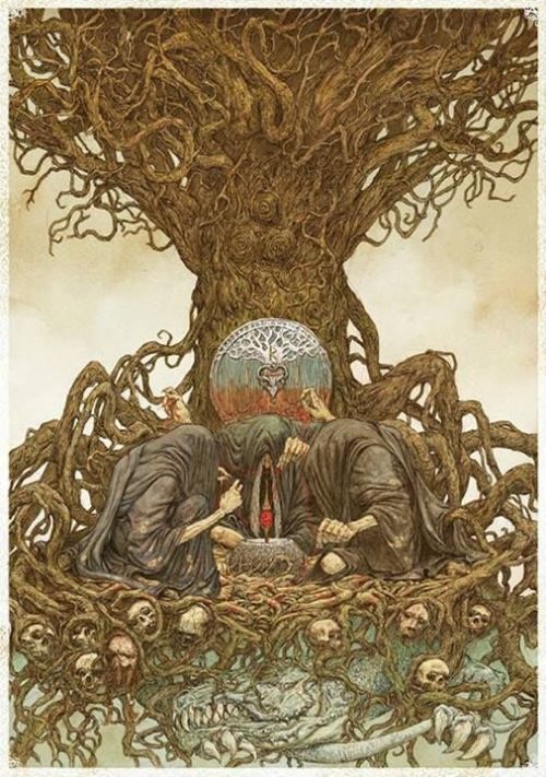 “In Norse mythology, the Norns are three female divine beings who have more influence over the