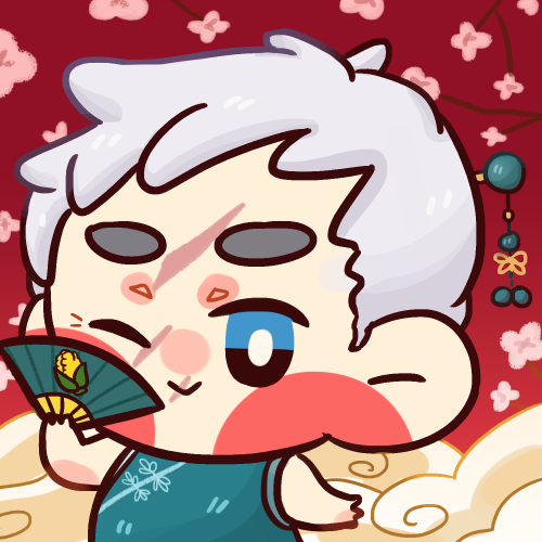 I made more festive icons; this time for the Lunar New Year! Didn’t have a lot of time so I only man