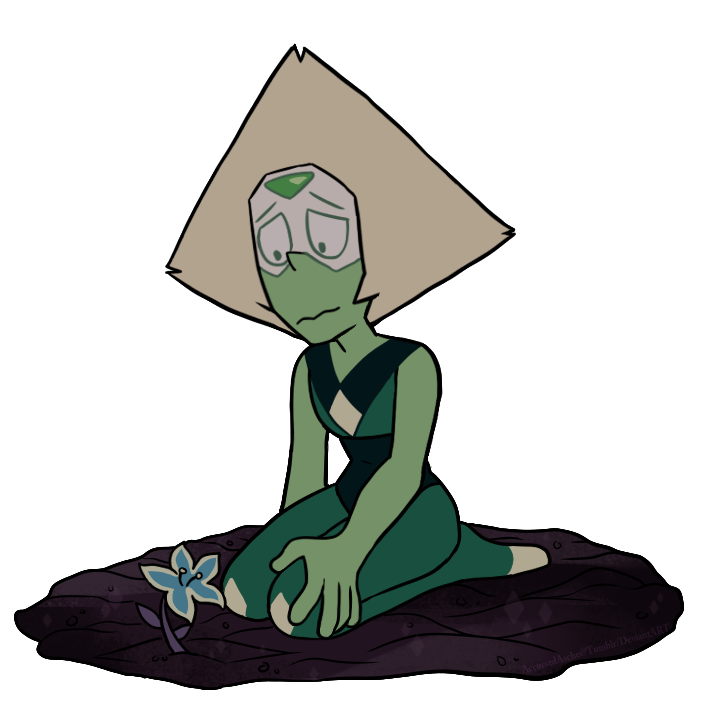 accursedasche:  Oh look SU art! I already saw all the new eps. XDSo have some Peridot