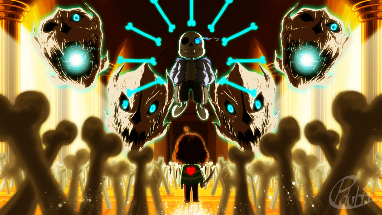 pdubbery:  UNDERTALE True Pacifist / No Mercy Collection These edits were long over