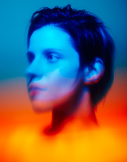 langste:  Maciek Jasik’s colourful, smoke-filled portraits.