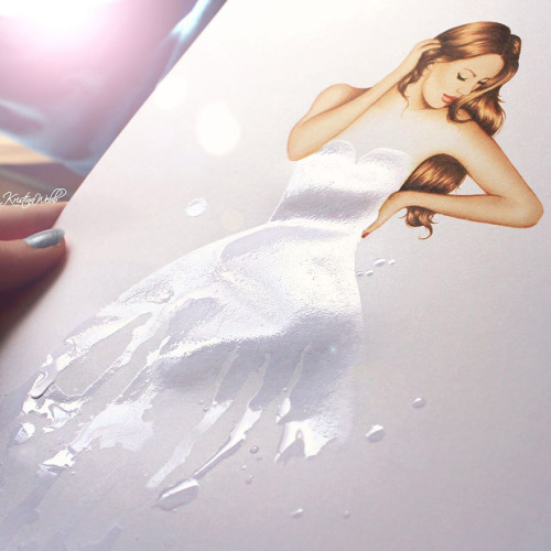 boredpanda:19-Year-Old Artist Uses Real-Life Objects To Complete Her Illustrations