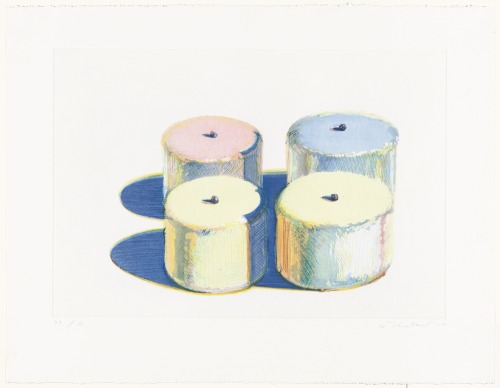 Four Cakes by Wayne Thiebaud, 1979