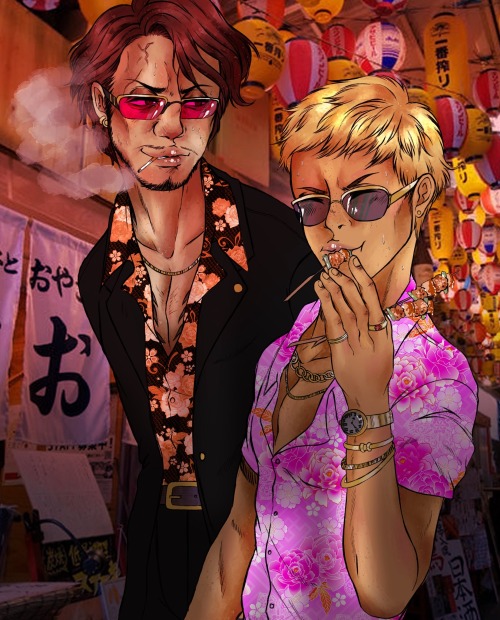 Daiki And Shigeru Getting To Have A Nice Date After Busting Some Heads