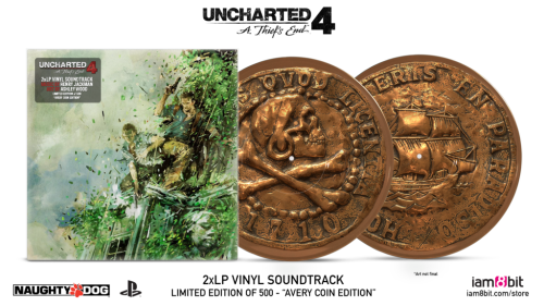 ASHLEY WOOD – UNCHARTED 4 VINYL SOUNDTRACK FOR IAM8BITUncharted 4 was released a few days ago only, 