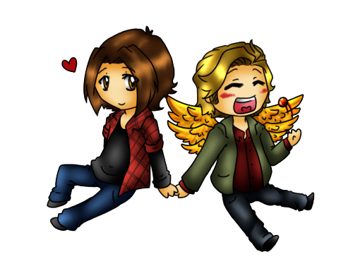 nethari: some more cute sabriel<3 those two are just so adorable ;A; (Did i ever put this on any 