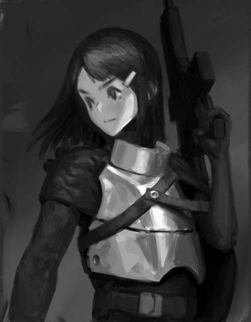 Also Here Is Another Version Of Previous Girl With A Different Face, Do You Like It More? Coz I Do.