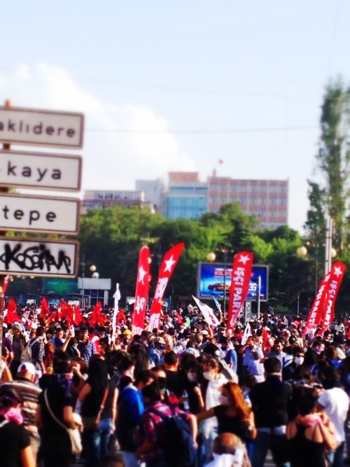 2 Haziran 2013, Ankara, Türkiye. #direnankara #direngeziparkı #faşizmekarşıomuzomuza