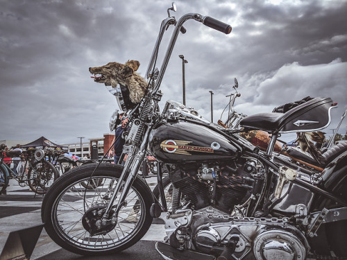 70s harley chopper