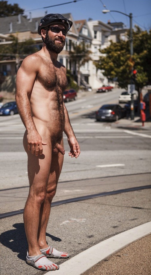 Naked men public nude