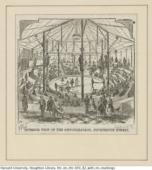 Circus images collection.MS Thr 693Harvard Theatre Collection, Houghton Library, Harvard University