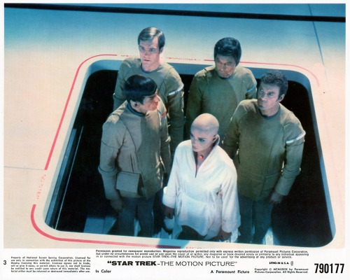 theyboldlywent:A set of eight US lobby cards for Star Trek: The Motion Picture.(If you like this sor