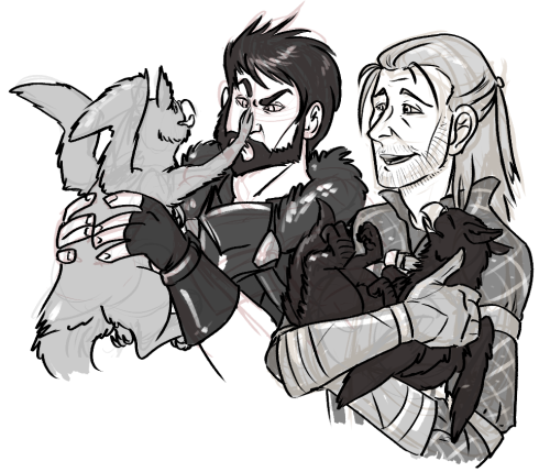 thepioden:piedpica:EVENTUALLY I will stop drawing Anders with griffons? Sorry, I just really really 