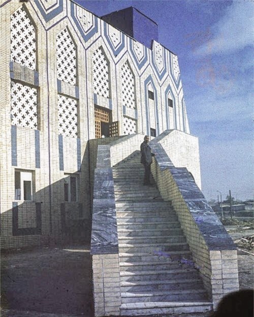 : . Lost Heritage . public bathhouse - khamom (demolished), designed by architect A.Kosinski et all,
